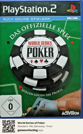 World Series of Poker PlayStation 2, Germany box front