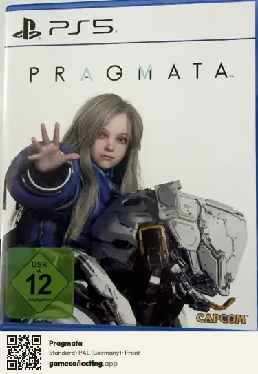Pragmata PlayStation 5, Germany box front