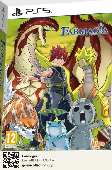Farmagia PlayStation 5, PAL box front