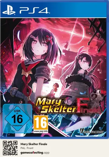 Mary Skelter Finale PlayStation 4, PAL box front
