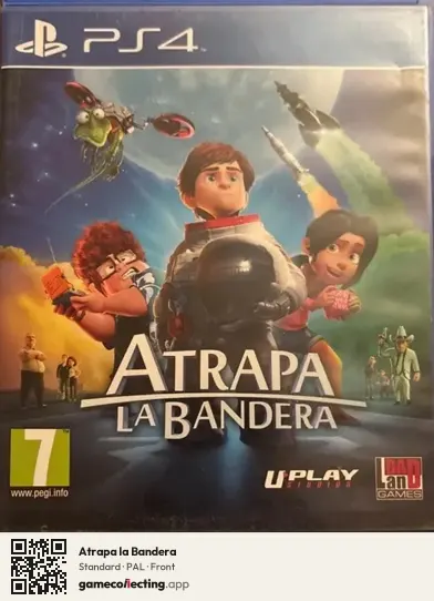 Atrapa la Bandera PlayStation 4, PAL box front