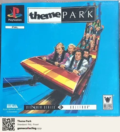 Theme Park PlayStation, PAL box front