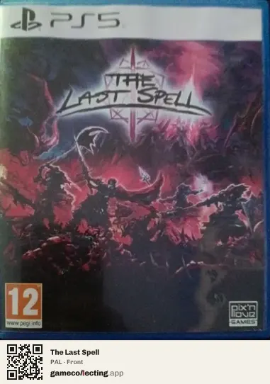The Last Spell PlayStation 5, PAL box front