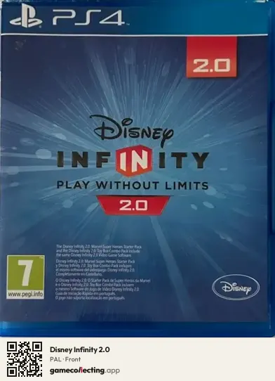 Disney Infinity 2.0 PlayStation 4, PAL box front