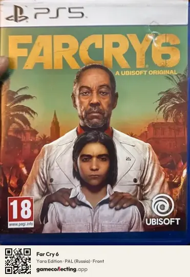 Far Cry 6 PlayStation 5, Russia box front