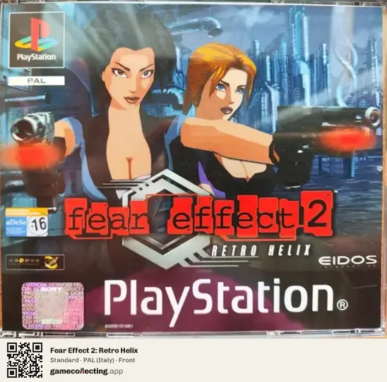 Fear Effect 2: Retro Helix PlayStation, Italy box front
