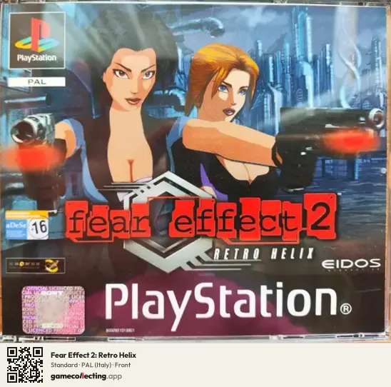 Fear Effect 2: Retro Helix PlayStation, Italy box front