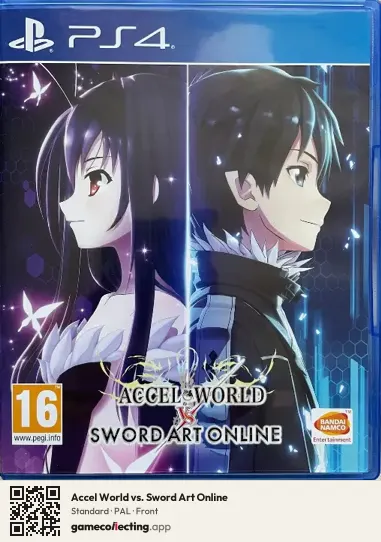 Accel World vs. Sword Art Online PlayStation 4, PAL box front