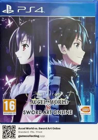 Accel World vs. Sword Art Online PlayStation 4, PAL box front