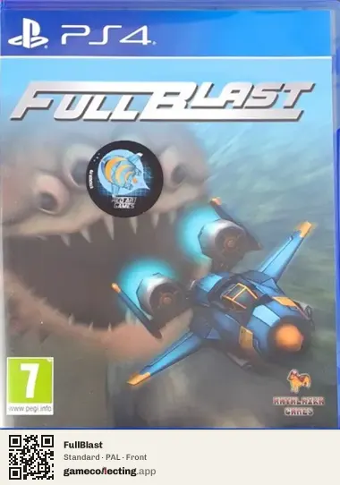 FullBlast PlayStation 4, PAL box front