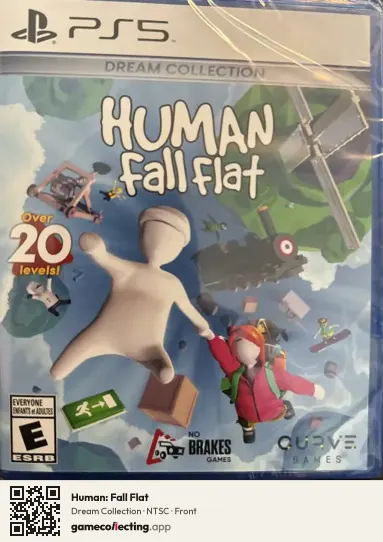 Human: Fall Flat PlayStation 5, NTSC box front