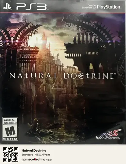 Natural Doctrine PlayStation 3, NTSC box front