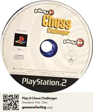 Play It Chess Challenger PlayStation 2, PAL disc
