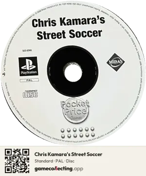 Chris Kamara's Street Soccer PlayStation, PAL disc