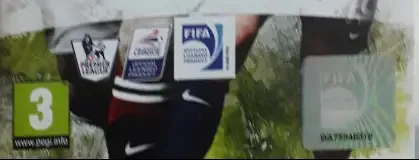 FIFA 12, the PEGI square on its front