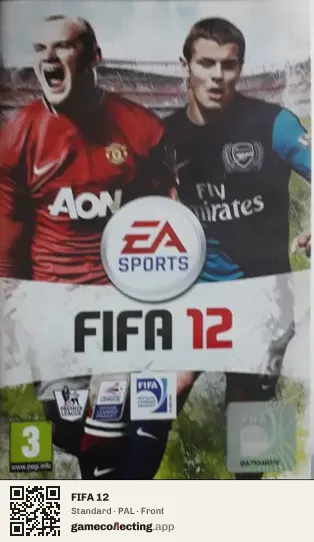 FIFA 12 PlayStation Portable, PAL box front