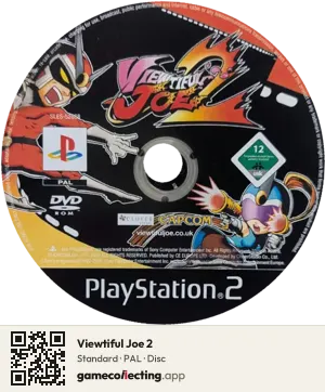 Viewtiful Joe 2 PlayStation 2, PAL disc