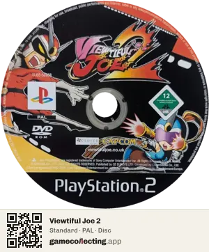 Viewtiful Joe 2 PlayStation 2, PAL disc