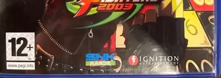 The King of Fighters 2003, the PEGI square on its front