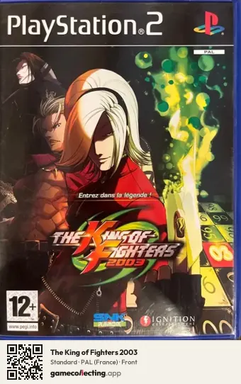 The King of Fighters 2003 PlayStation 2, France box front