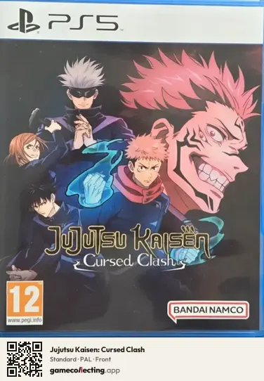 Jujutsu Kaisen: Cursed Clash PlayStation 5, PAL box front