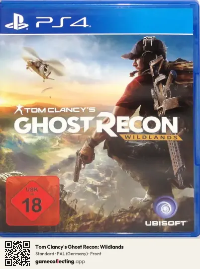 Tom Clancy's Ghost Recon: Wildlands PlayStation 4, Germany box front