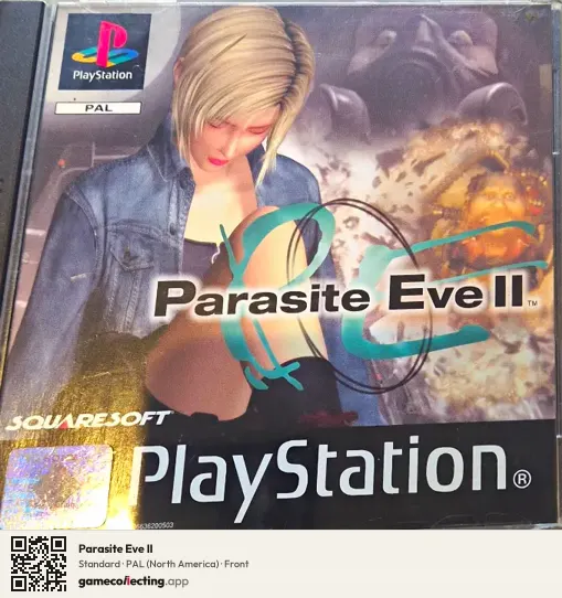 Parasite Eve II PlayStation, North America box front