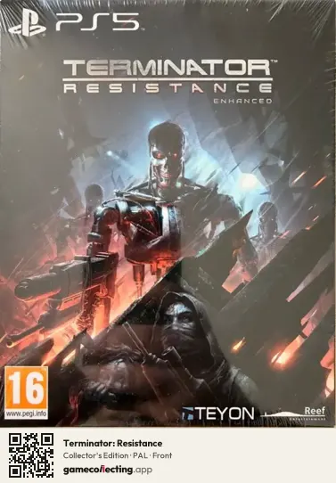 Terminator: Resistance PlayStation 5, PAL box front