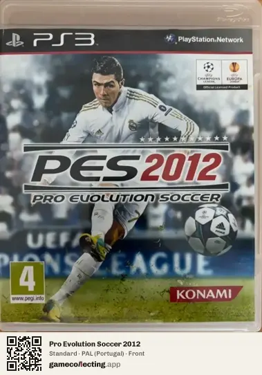 Pro Evolution Soccer 2012 PlayStation 3, Portugal box front