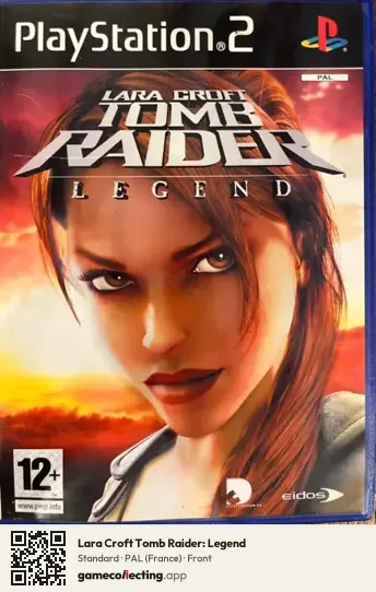Lara Croft Tomb Raider: Legend PlayStation 2, France box front