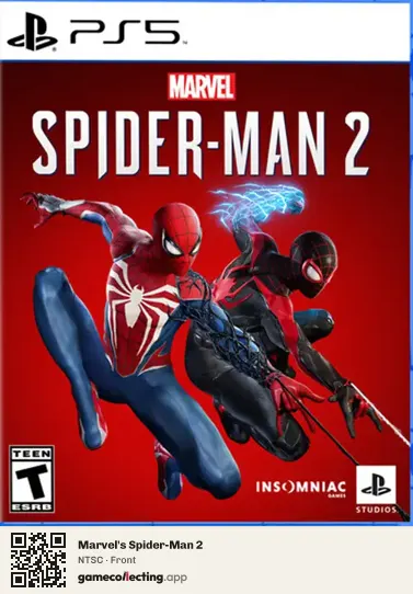 Marvel's Spider-Man 2 PlayStation 5, NTSC box front
