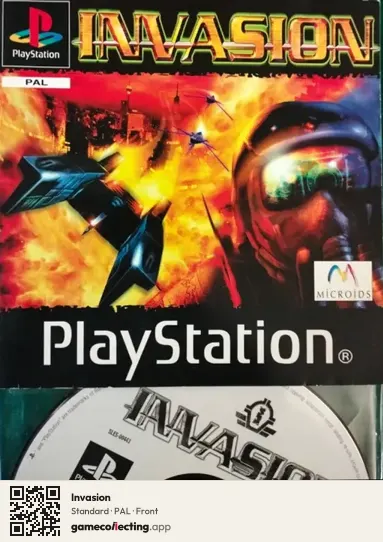 Invasion PlayStation, PAL box front