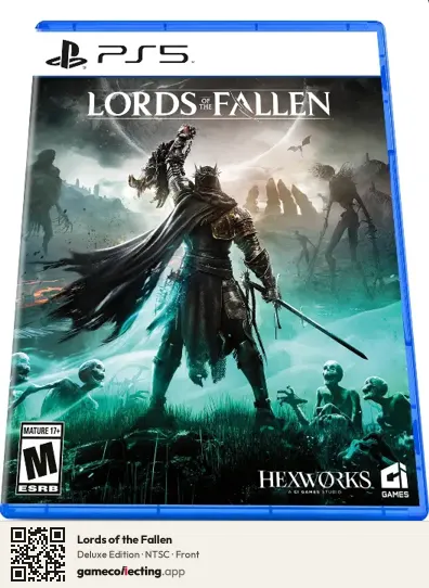 Lords of the Fallen PlayStation 5, NTSC box front