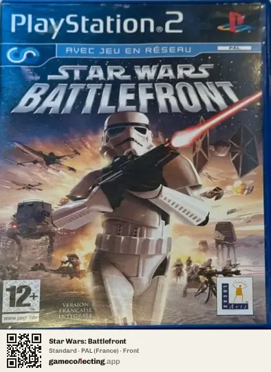 Star Wars: Battlefront PlayStation 2, France box front