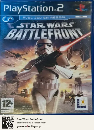 Star Wars: Battlefront PlayStation 2, France box front