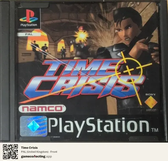 Time Crisis PlayStation, United Kingdom box front