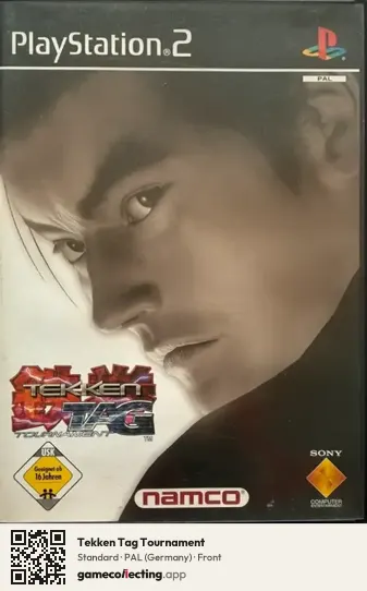 Tekken Tag Tournament PlayStation 2, Germany box front