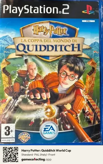 Harry Potter: Quidditch World Cup PlayStation 2, Italy box front