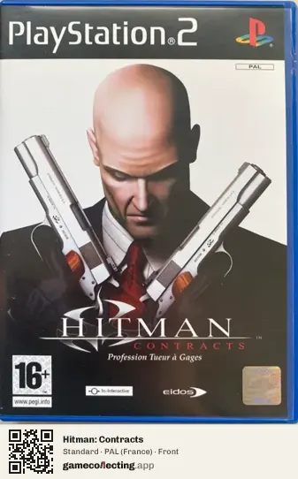 Hitman: Contracts PlayStation 2, France box front