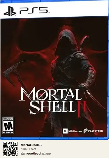 Mortal Shell II PlayStation 5, NTSC box front