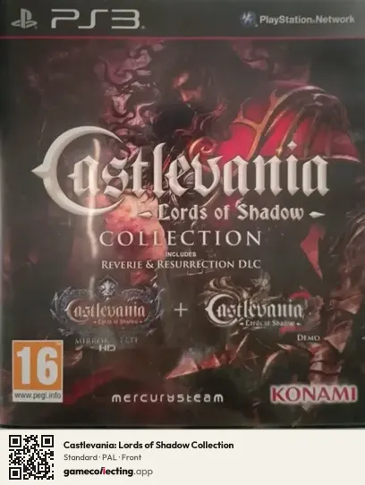 Castlevania: Lords of Shadow Collection PlayStation 3, PAL box front