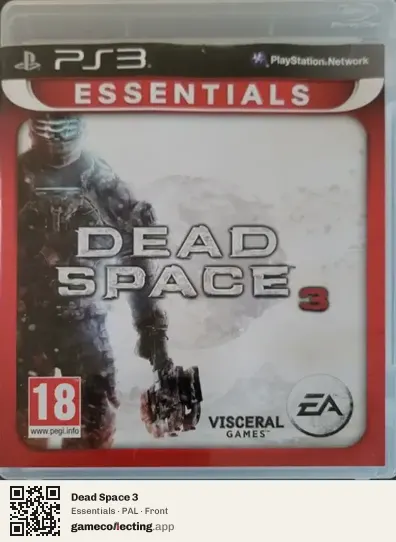 Dead Space 3 PlayStation 3, PAL box front