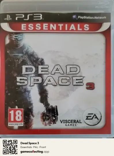 Dead Space 3 PlayStation 3, PAL box front