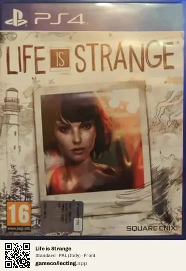 Life is Strange PlayStation 4, Italy box front