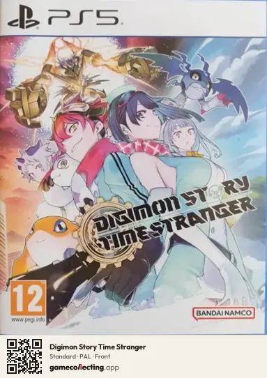 Digimon Story Time Stranger PlayStation 5, PAL box front