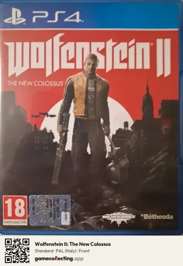 Wolfenstein II: The New Colossus PlayStation 4, Italy box front