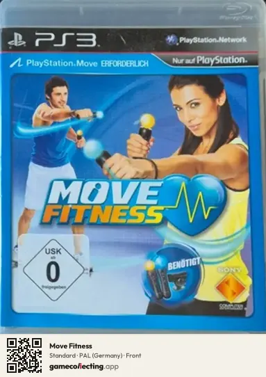 Move Fitness PlayStation 3, Germany box front