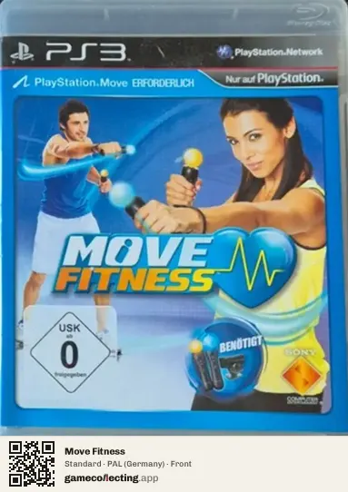 Move Fitness PlayStation 3, Germany box front
