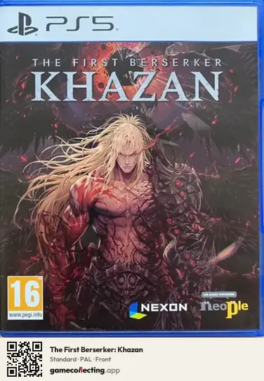The First Berserker: Khazan PlayStation 5, PAL box front