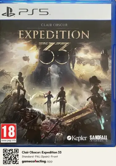 Clair Obscur: Expedition 33 PlayStation 5, Spain box front